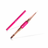 Nail brush liner no. 7 mm and cat tongue - magenta tube