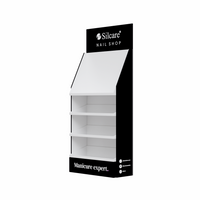 Nail Shop single-sided display stand Silcare