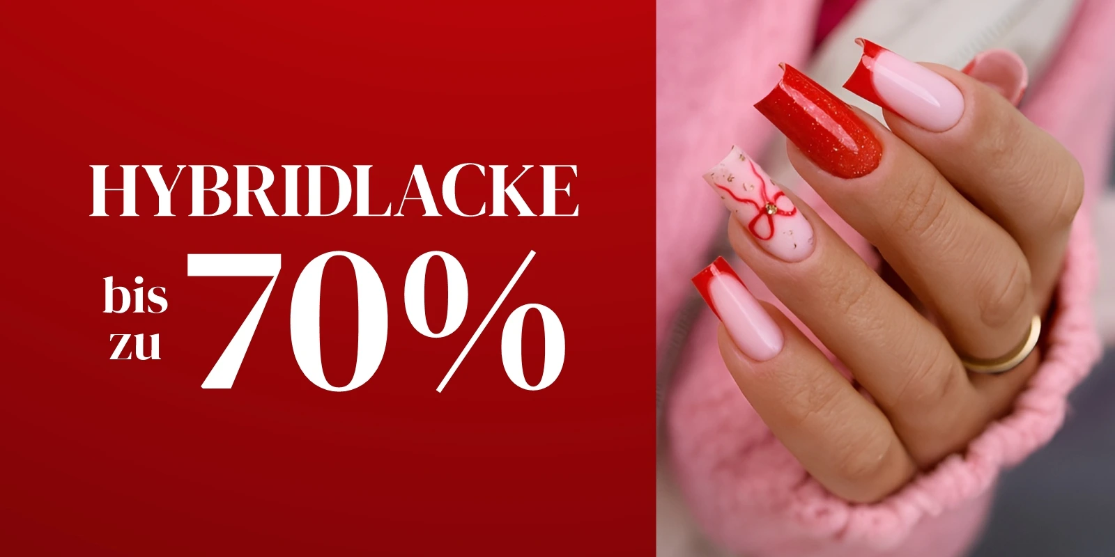 Hybrid-Nagellacke bis zu -70%