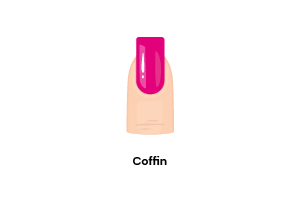 coffin nail shape