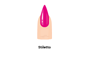 Stiletto-Nagelform