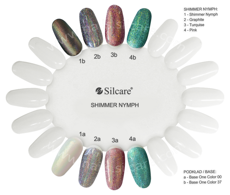 SILCARE-MANICURE-OZDOBY-PYLEK-SHIMMER-NYMPH-EFEKT-SYRENKI-WZORNIK