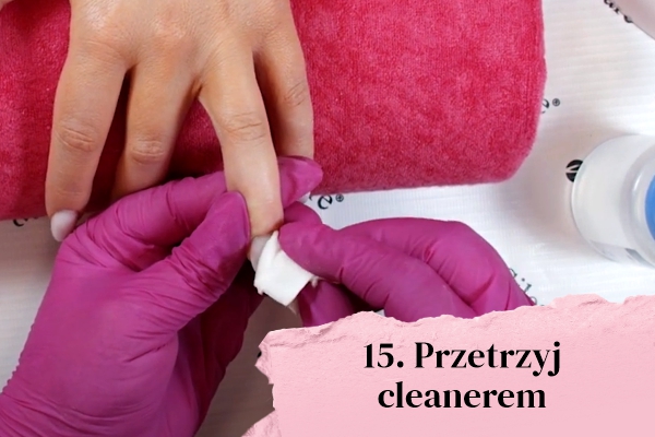 Przetrzyj cleanerem