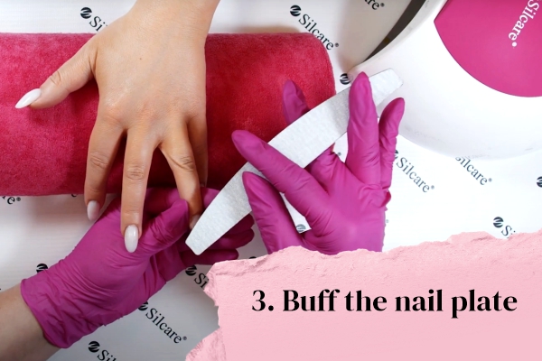 Buff the nail plate