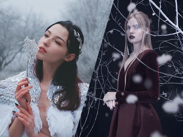 Snow queen or night princess? Choose a version of YOURSELF with our glitters!