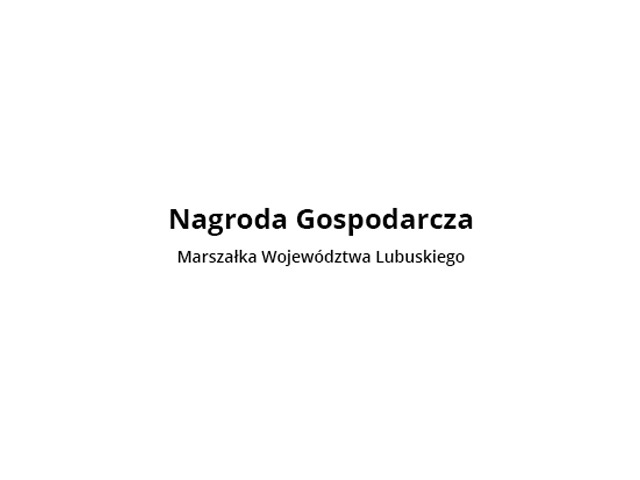 The Economic Award of the Marshal of the Lubuskie Voivodeship