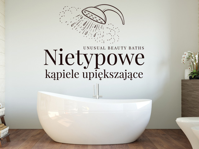 Nietypowe kąpiele upiększające