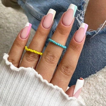 Pastell-French - Zartheit und Stil in sommerlicher Ausführung