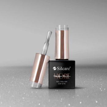 UV Nagellack maniMORE Cat Eye Silver Pop 10 g