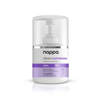 Erweichende Creme für raue Fußhaut Nappa mit Harnstoff 15% 250 ml