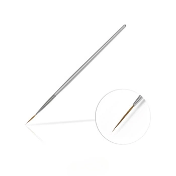 Nail Art Brush #03 silver