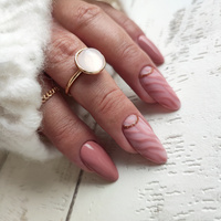 Sweater Nails - Ready to Wear Hybrid Manicure for Autumn