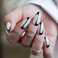 Black and White Nails - Elegance and Contrast with a Modern Twist