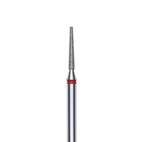 Red EXPERT beveled cone diamond cutter, diameter 1.6 mm/10 mm