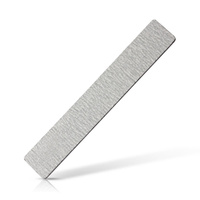 Nail file Silcare STRAIGHT WIDE 80/80 Gray ISO