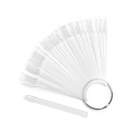 Nail Display Oval Fan Transparent