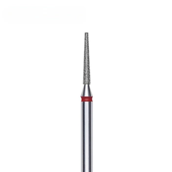 Red EXPERT beveled cone diamond cutter, diameter 1.6 mm/10 mm