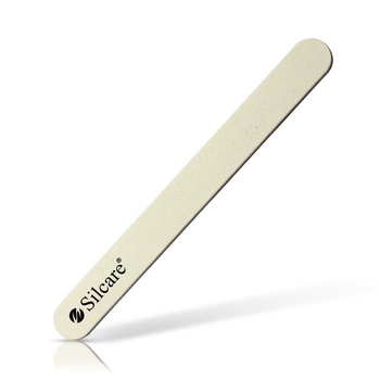 Nail file Silcare ISO STRAIGHT 100/180 white