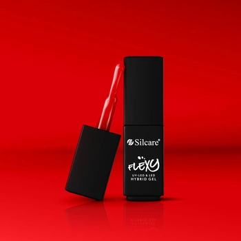 Flexy Hybrid Gel nail polish 06 Intense Red 4.5 g