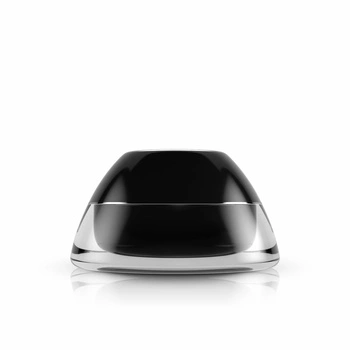 Black jar 5 ml with insert and silver rim - Exclusive product protection