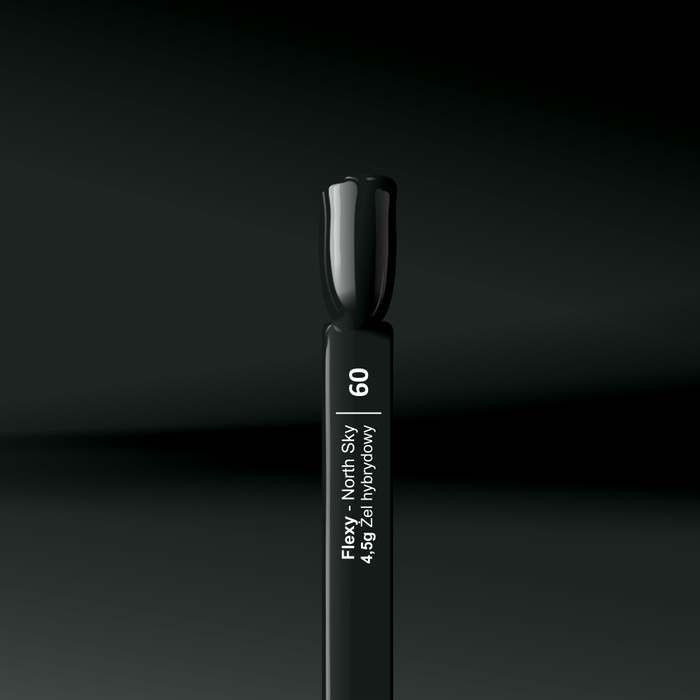 Lakier hybrydowy Flexy 60 Czarna Perła 4.5 g