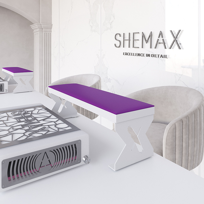 SHEMAX Podstawka do manicure Comfort - Purple