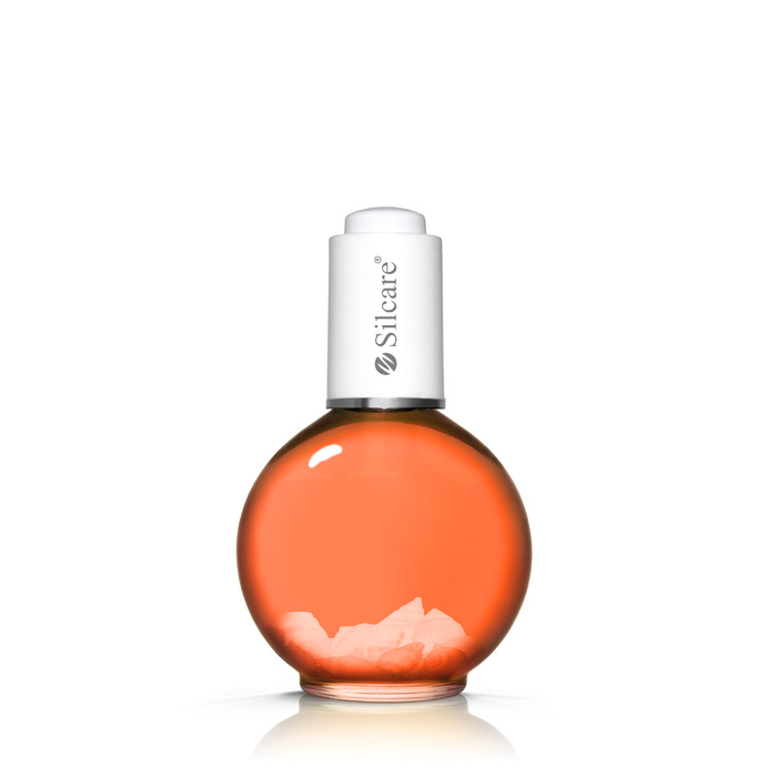Olio per unghie e cuticole con conchiglie Rubin Orange 75 ml