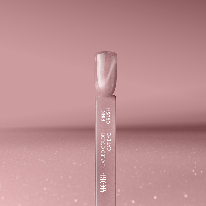 Smalto semipermanente maniMORE Cat Eye Pink Crush 10 g