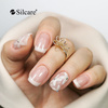 French with flowers - a subtle design with a touch of freshness