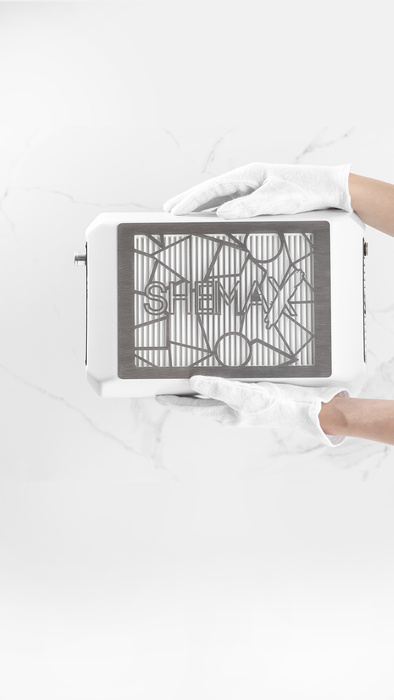 SHEMAX STYLE XS - pochłaniacz do pyłu XS Biały