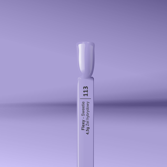 Flexy Hybrid Gel nail polish 113 Lavender Violet 4.5 g