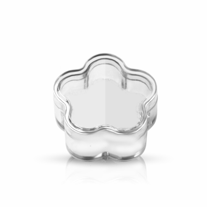 Dekodöschen Blume 7 ml - Weibliches Detail für besondere Dekorationen
