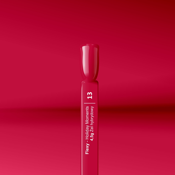 Lakier hybrydowy Flexy 13 Malinowa Czerwień 4.5 g