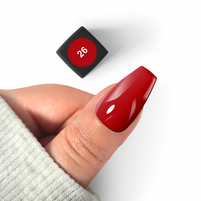 Smalto semipermanente Flexy 26 Velluto Ciliegia 4.5 g