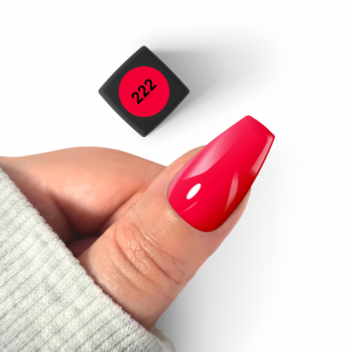 Flexy Hybrid Gel nail polish 222 Classic Red 4.5 g