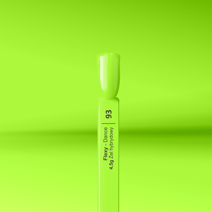 Lakier hybrydowy Flexy 93 Limonkowa Żelka 4.5 g