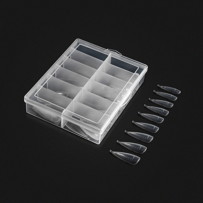 Górne formy DUAL FORMY Clear Migdał 100 szt.