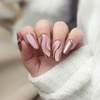 Wavy nails - subtelna elegancja w różowym, satynowym wydaniu