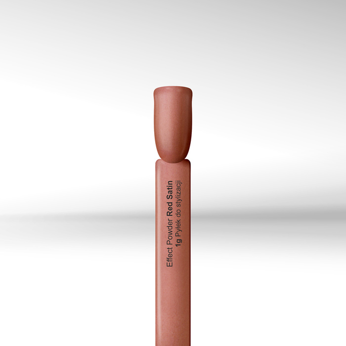 Pyłek do paznokci Red Satine Effect Powder 1 g