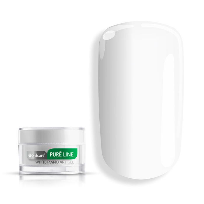 Żel UV/LED Pure Line White Piano Art Gel 10 g