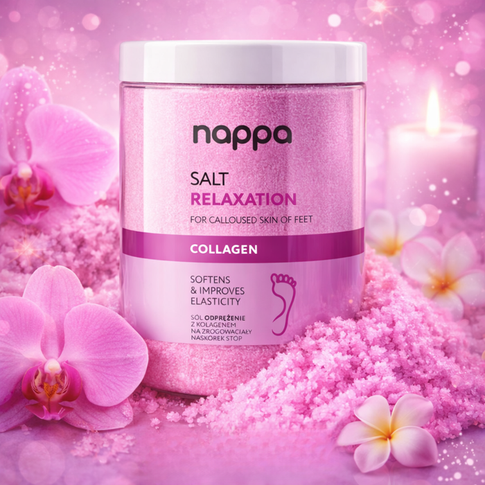 Lavender Relaxing Foot Soak Salt for Calloused Skin Nappa 1250 g