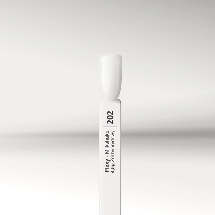 Lakier hybrydowy Flexy 202 Milky White 4.5 g