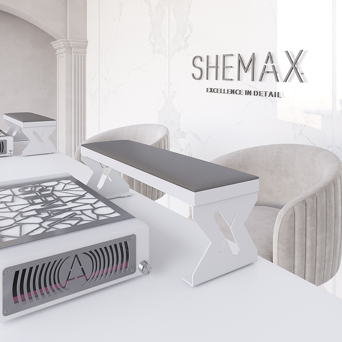 SHEMAX Podstawka do manicure Comfort - Graphite