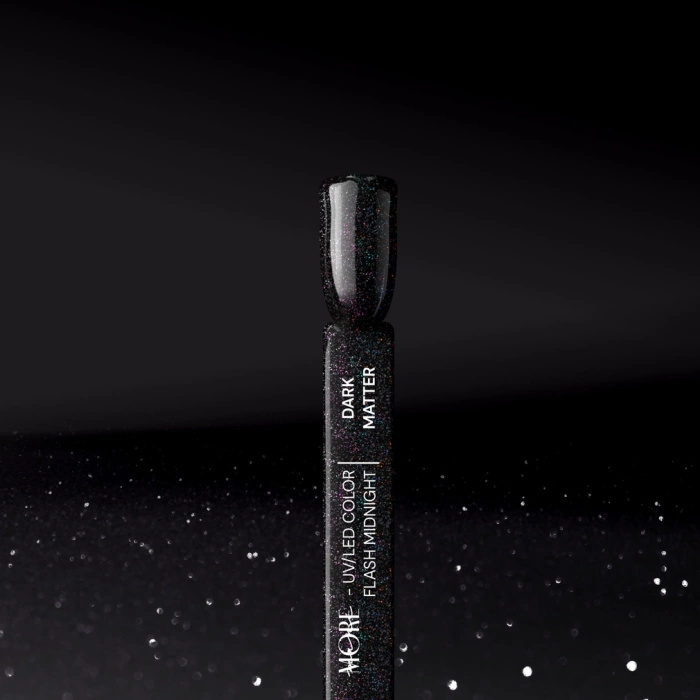 Lakier hybrydowy maniMORE Flash Midnight Dark Matter 10 g
