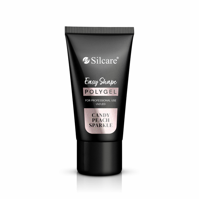 Polygel Easy Shape Candy Peach Sparkle 30 g