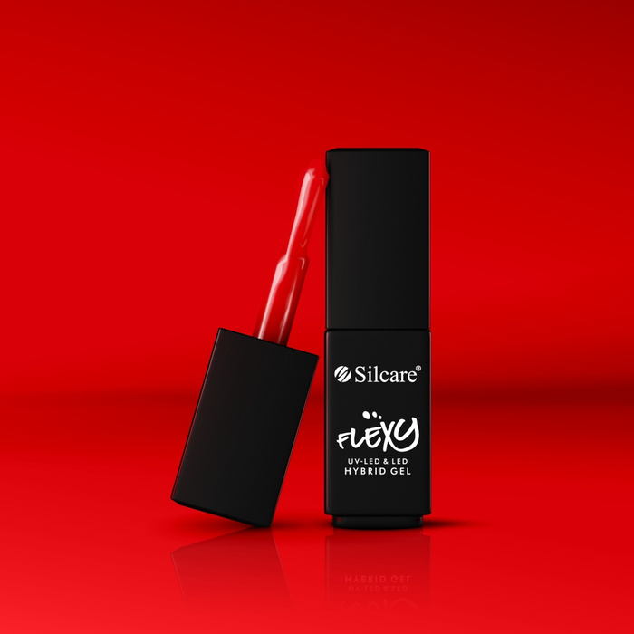 Smalto semipermanente Flexy 06 Rosso Intenso 4.5 g