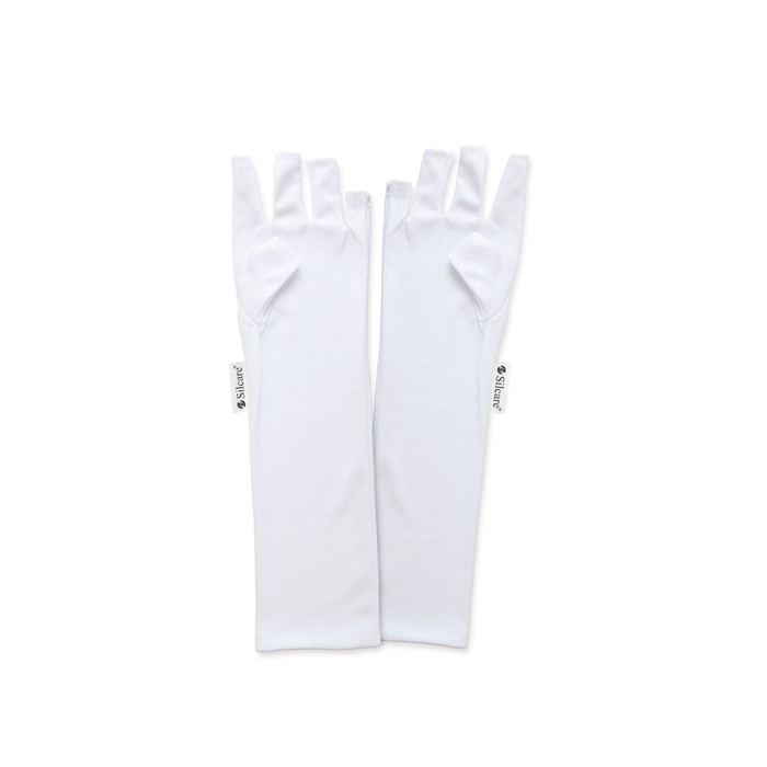 UV Lamp Protective Gloves White