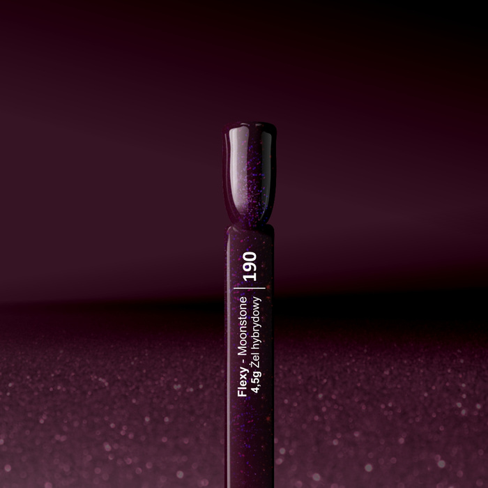 Lakier hybrydowy Flexy 190 Cosmic Burgundy 4.5 g