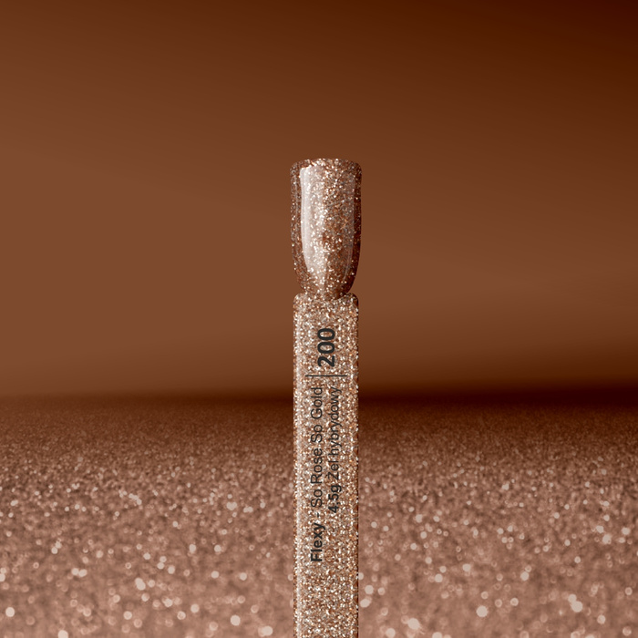 Flexy UV Nagellack - So Rose! So Gold! *200 4.5 g