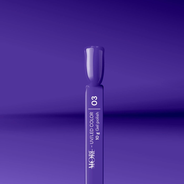 Smalto semipermanente maniMORE 03 Royal Plum 10 g